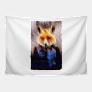 Cool Fox Tapestry