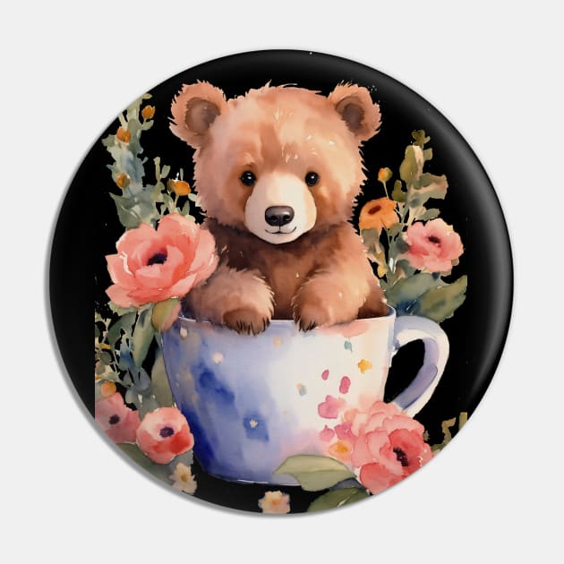 BABY BEAR Pin by MOXIEKHAIR