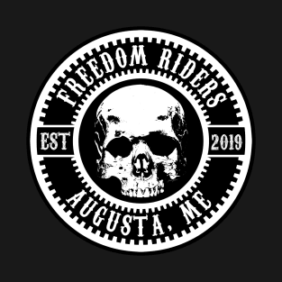 Freedom Riders Augusta ME Patch T-Shirt