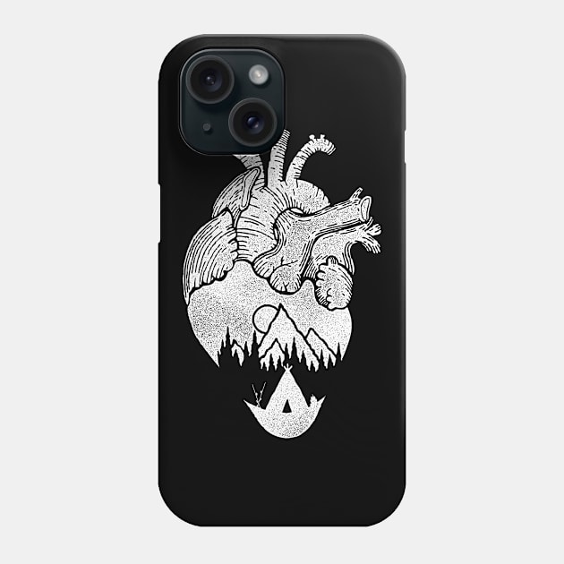 Heart of Wanderer Phone Case by sket_chy