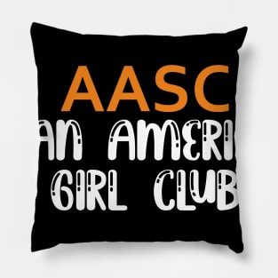 asian american girl club t-shirt Pillow