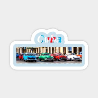 Cars Of Cuba 2 Magnet