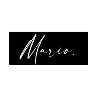 Mario Name, Mario Birthday T-Shirt