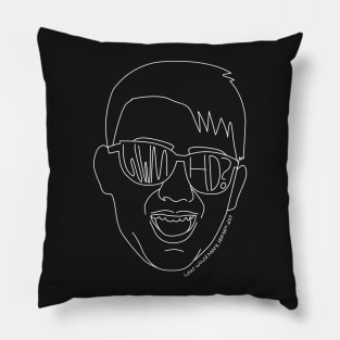 WWMHD? (White outline) Pillow