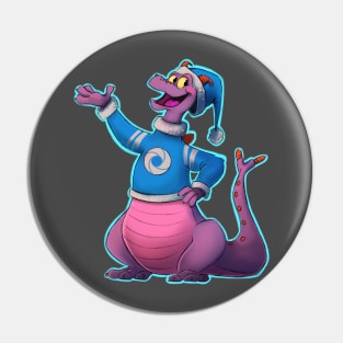 Winter with Figment Pin