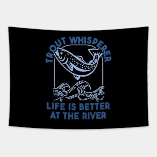 Catfish Fisherman Catfishing Tapestry