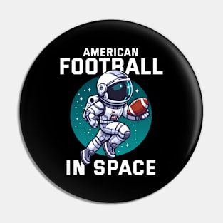 American Football Space - Play with Astrooo Pin