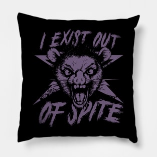 I Exist Out of Spite Possum T Shirt, Possum Pillow