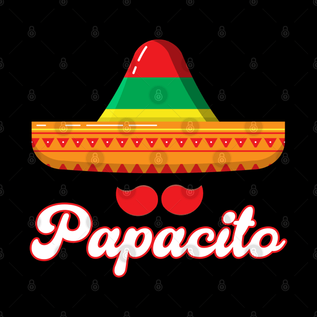 Papacito Mexican Cinco De Mayo by Toeffishirts