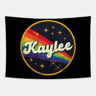 Kaylee // Rainbow In Space Vintage Grunge-Style Tapestry