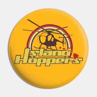 Magnum's Island Hoppers (for light coloured backgrounds) Pin