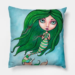 Mermaid Cutie 1 of 4 Pillow