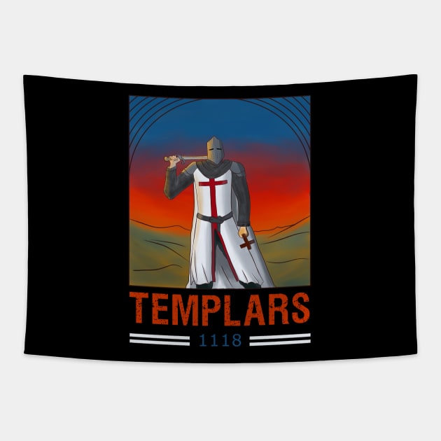 Knights Templar Tapestry by cypryanus