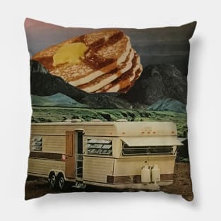 Breakfast With A View Pillow