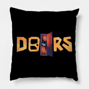 Open DOORS - Screech (Roblox Doors) Pillow