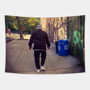 Harlem Street People Manhattan New York City Tapestry