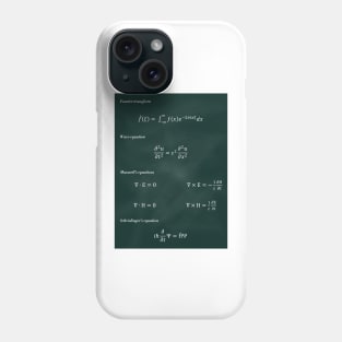 Seven Equations That Rule Your World Phone Case