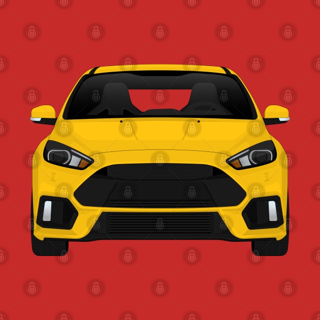 Focus RS Yellow by VENZ0LIC