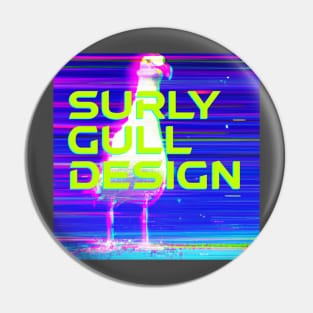 Surly Gull Design logo Pin