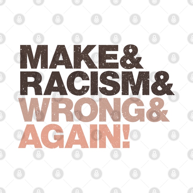 Make Racism Wrong Again | Strong Quotes against racism, violence and for human rights by Keetano