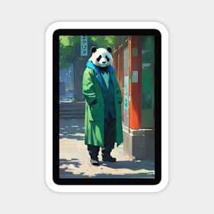 Surgeon panda after graduation Magnet