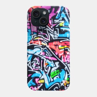 Graffiti  mural tags street art pattern Phone Case