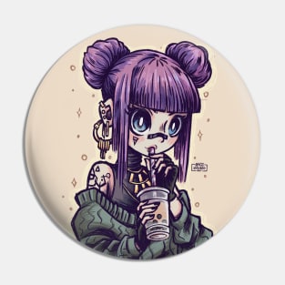 boba tea Pin