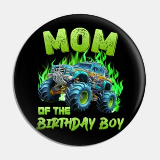 Mom And Dad Of The Birthday Boy Monster Truck Family Decor Pin