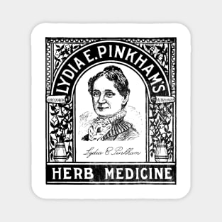 Vintage Patent Medicine Lydia Pinkham Magnet
