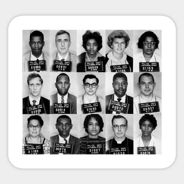 Freedom Ride - Freedom Riders - Sticker | TeePublic