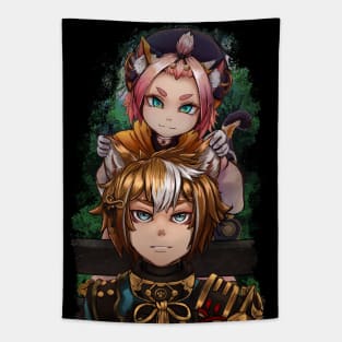 Diona and Gorou Tapestry