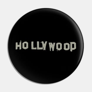 Hollywood Sign Sticky Tape Pin