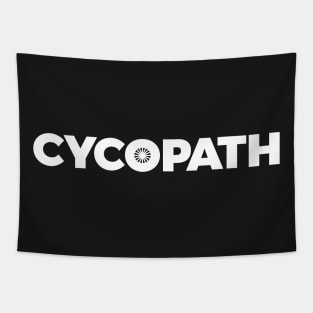 Cycopath Cyclist Humor Tapestry