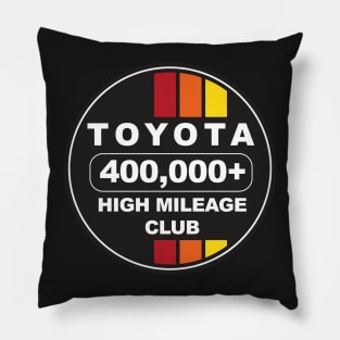 Toyota High Mileage Club 400K Pillow