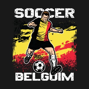 Belgium Soccer Futbol T-Shirt