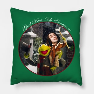 Tiny Tim Says 'God Bless Us Everyone' Pillow