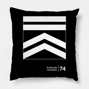 Autobahn - Minimalist Graphic Design Artwork Pillow