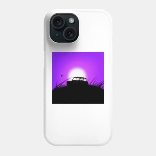 Classic Mini Sunset Purple Phone Case