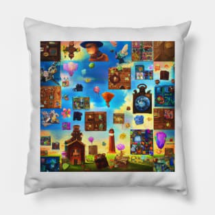 Patchwork | Art | Coolest | Fun Pillow