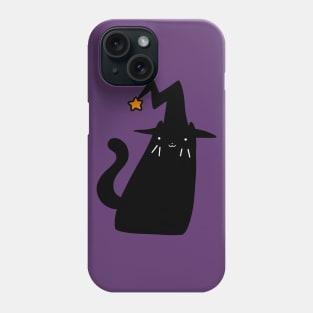 Witch Black Cat Phone Case