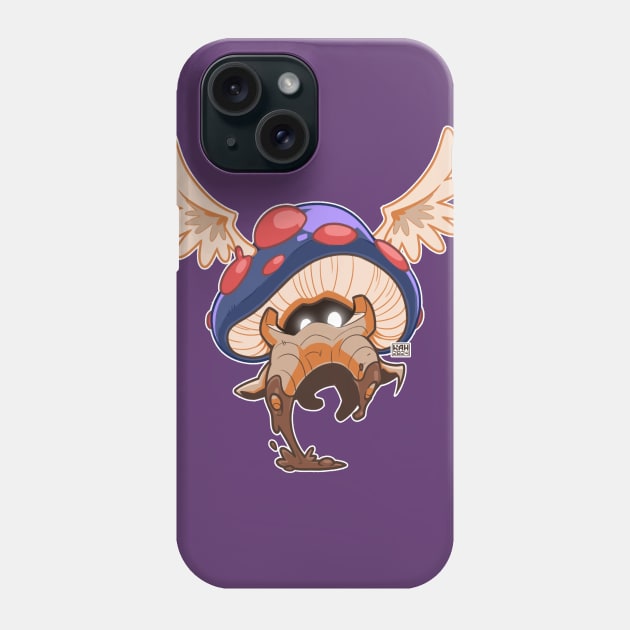 Airborne Shroom Phone Case by MrHinkleDraws