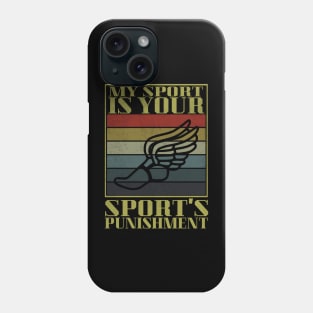 track and field Phone Case