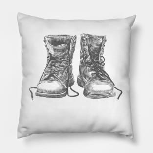 Alte Schuhe Pillow