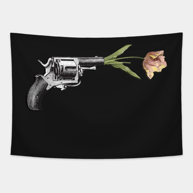 FLORAL SHUT Tapestry by GloriaSanchez