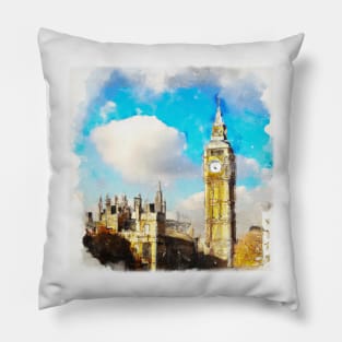 Big Ben London Pillow