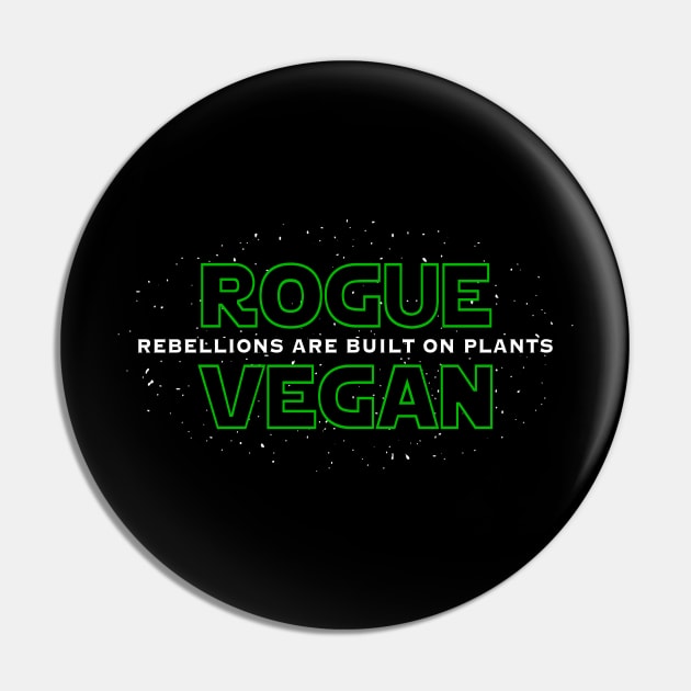 Rogue Vegan Pin by LazyDayGalaxy