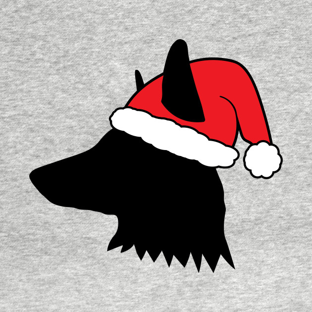 Disover Santa German Shepherd - German Shepherd Christmas - T-Shirt