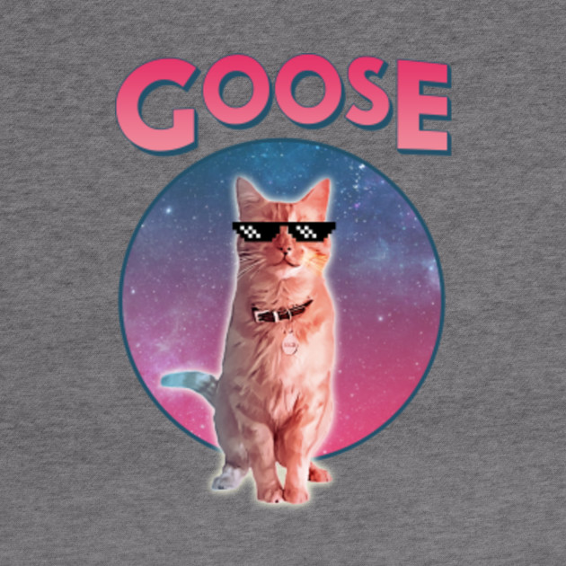 Goose The Cat Captain Marvel Goose The Cat Hoodie Teepublic