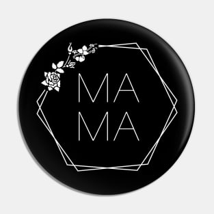 Hexagon Mama Art - Mothers Day 2023 Pin