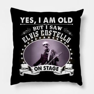 On Stage Tour Date Pillow